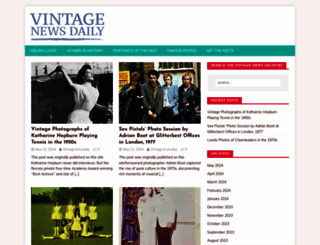 vintagenewsdaily.com screenshot