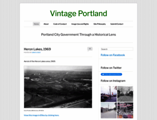 vintageportland.wordpress.com screenshot