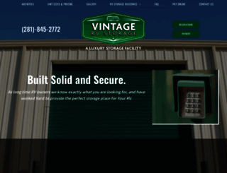 vintagervstorage.com screenshot