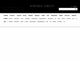 vintageuncle.co.kr screenshot