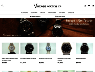 vintagewatchco.com.au screenshot