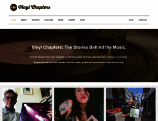 vinylchapters.com screenshot