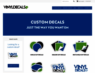 vinyldecals.com screenshot