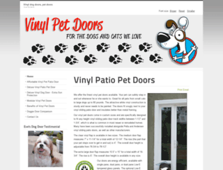 vinyldogdoors.com screenshot