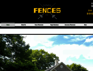 vinylfencesinc.com screenshot