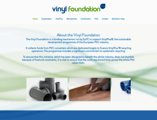 vinylfoundation.org screenshot
