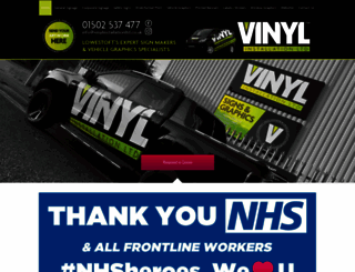 vinylinstallationltd.co.uk screenshot