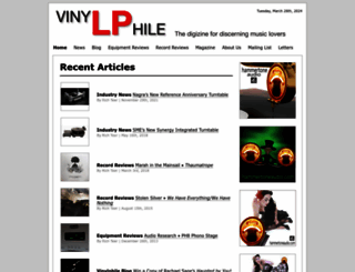 vinylphilemag.com screenshot