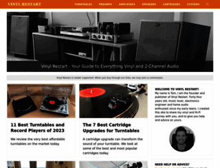vinylrestart.com screenshot