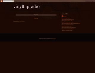 vinyltapradio.blogspot.com screenshot