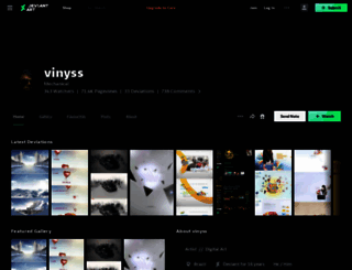 vinyss.deviantart.com screenshot