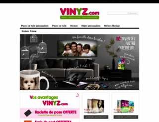 vinyz.com screenshot