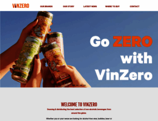 vinzero.myshopify.com screenshot