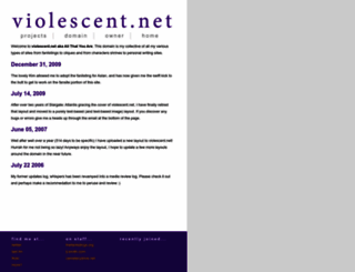 violescent.net screenshot