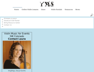 violin.yourmusicsupply.com screenshot