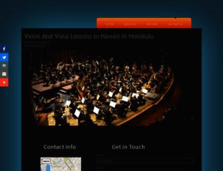violinandviolalessonshawaii.com screenshot