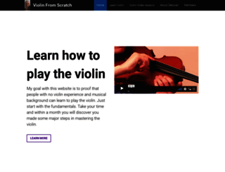 violinfromscratch.com screenshot