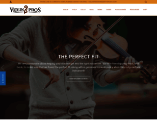 violinpros.com screenshot