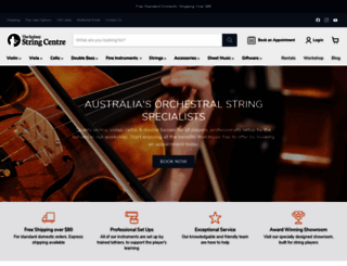 violins.com.au screenshot