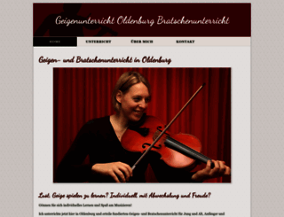 violinunterricht-oldenburg.de screenshot