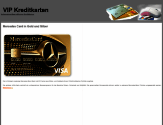 vip-kreditkarte.de screenshot