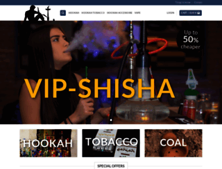 vip-shisha.com screenshot