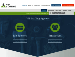 vip-staffing.com screenshot