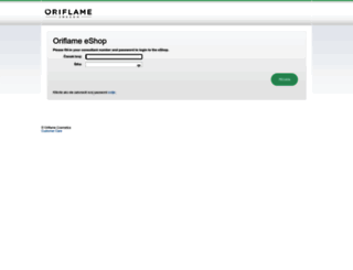 vip.oriflame.ba screenshot