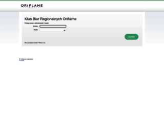 vip.oriflame.pl screenshot
