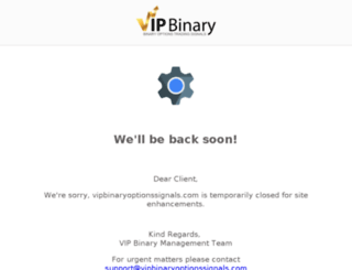 vipbinaryoptionssignals.com screenshot