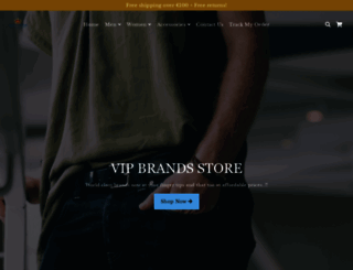 vipbrandsstore.com screenshot