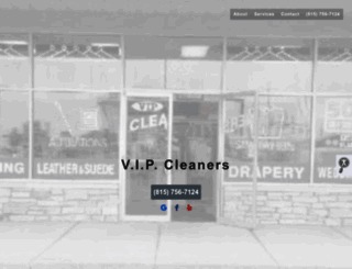 vipcleanersdekalb.com screenshot