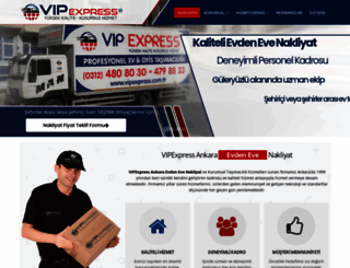 vipexpress.com.tr screenshot