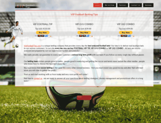 vipfootballtips.com screenshot