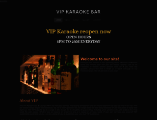 vipkaraokebar.com screenshot