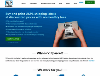 vipparcel.com screenshot