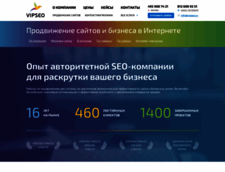 vipseo.ru screenshot