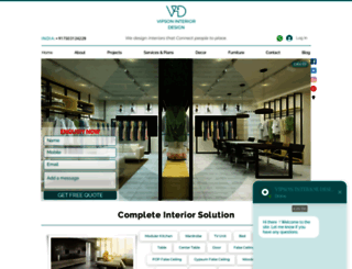 vipsoninteriordesign.com screenshot
