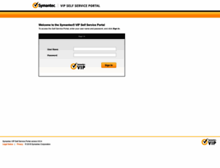 symantec vip access login