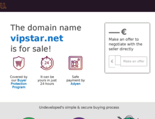vipstar.net screenshot