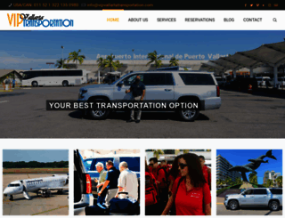 vipvallartatransportation.com screenshot