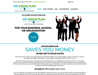 vipvisionplan.com screenshot