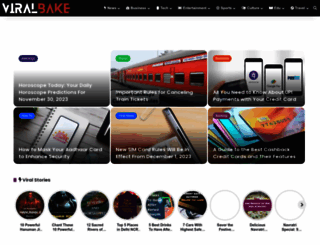 viralbake.com screenshot