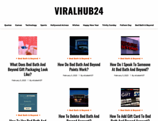 viralhub24.com screenshot