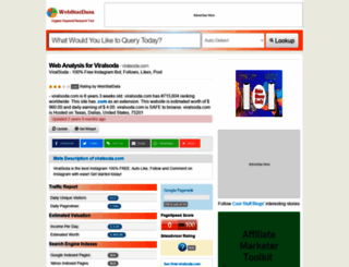 viralsoda.com.webstatdata.com screenshot