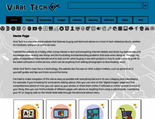 viraltech.co.uk screenshot