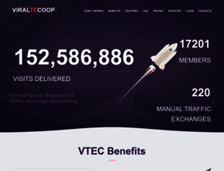 viraltecoop.com screenshot
