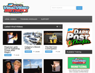 viralvideofinder.com screenshot