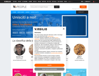 virgiliopeople.virgilio.it screenshot