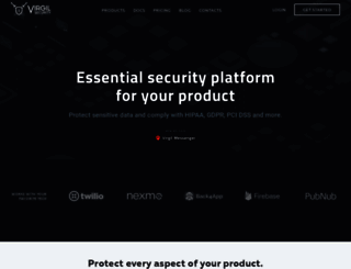 virgilsecurity.com screenshot